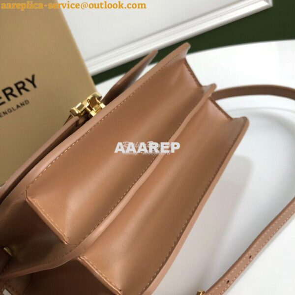 Replica Burberry TB Leather Bag 80103351 Light camel 7