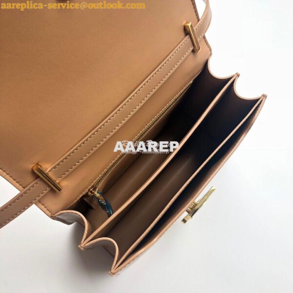 Replica Burberry TB Leather Bag 80103351 Light camel 8