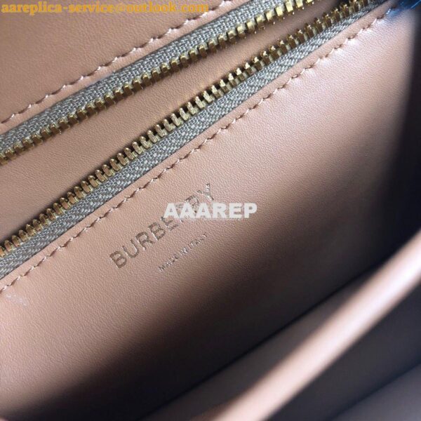 Replica Burberry TB Leather Bag 80103351 Light camel 9