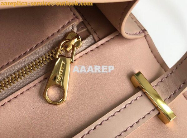 Replica Burberry TB Leather Bag 80103351 Rose beige 9