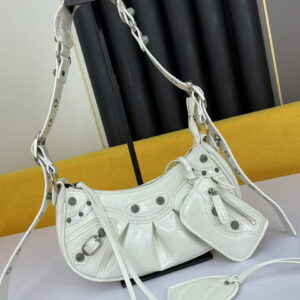 Replica Balenciaga 700940210 Women's Neo Cagole Xs Handbag In White