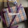 Replica Burberry The 1983 Check Link Camera Bag Pink