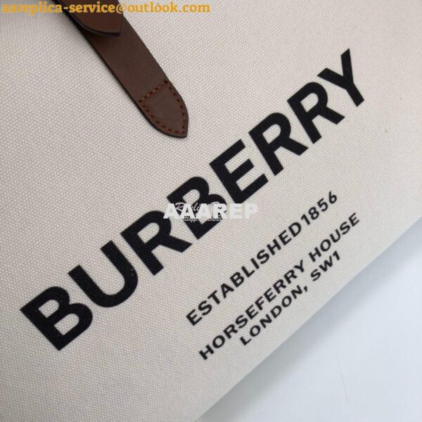 Replica Burberry The Large Soft Cotton Canvas Belt Bag 80313191 Malt B 7