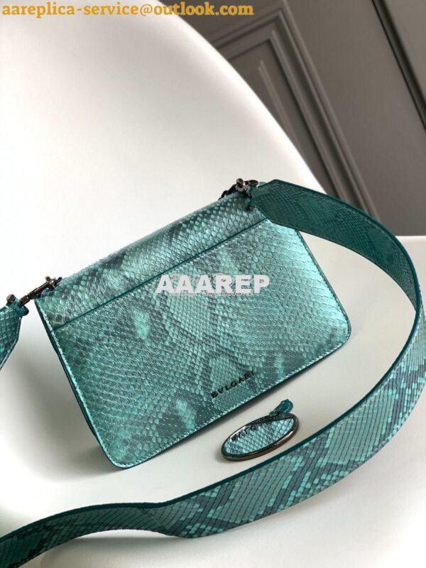 Replica Bvlgari Serpenti Forever Medium Maxi Chain Crossbody Bag 29122 8