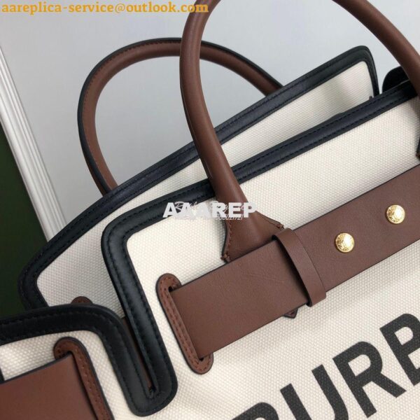 Replica Burberry The Medium Cotton Canvas Triple Stud Belt Bag 8014808 7