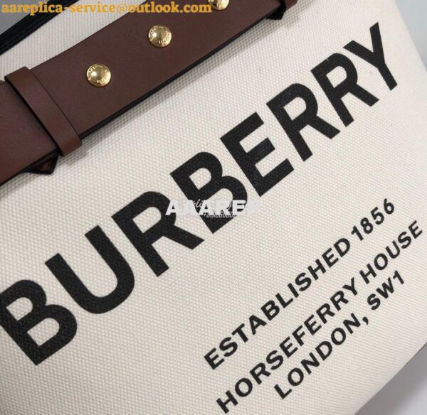 Replica Burberry The Medium Cotton Canvas Triple Stud Belt Bag 8014808 10