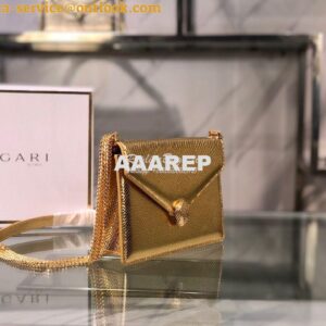 Replica Bvlgari Serpenti Forever Multichain Shoulder Bag 290544 Gold K 2