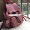 Replica Burberry The Medium Rucksack in black Puffer Nylon and Leather