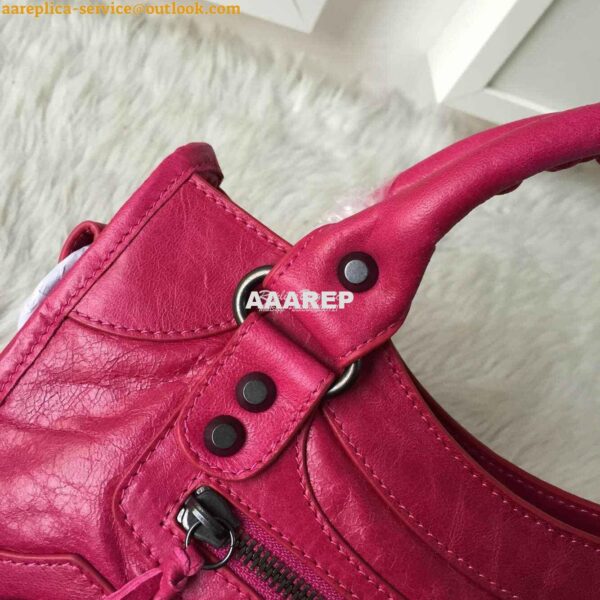 Replica Balenciaga Classic City rosy pink 7