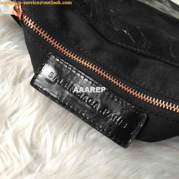 Replica Balenciaga Classic Envelope Strap Black 7