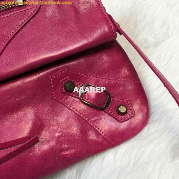 Replica Balenciaga Classic Envelope Strap Rosy PInk 8