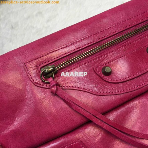 Replica Balenciaga Classic Envelope Strap Rosy PInk 9