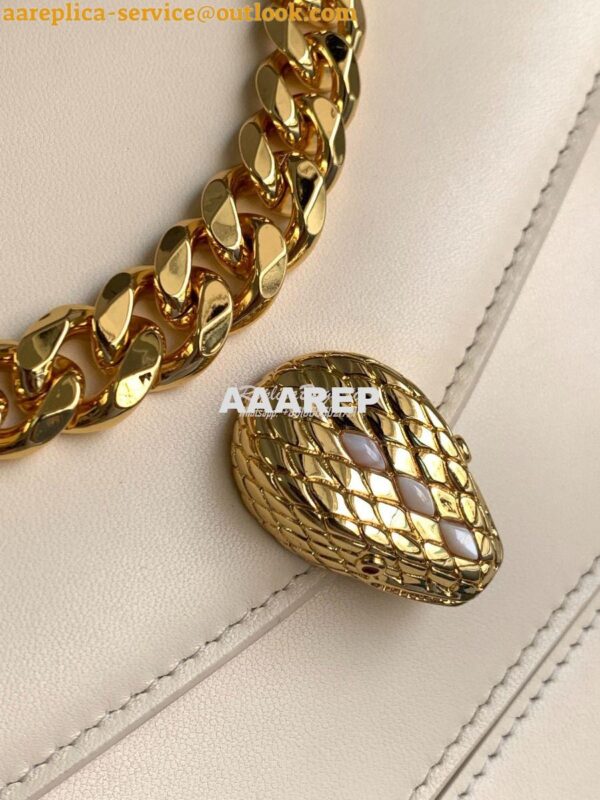 Replica Bvlgari Serpenti Forever Small Maxi Chain Crossbody Bag 291050 9