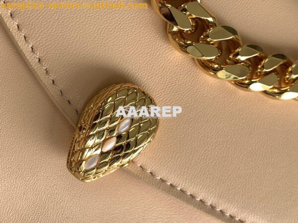 Replica Bvlgari Serpenti Forever Small Maxi Chain Crossbody Bag 291050 5