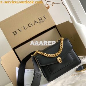 Replica Bvlgari Serpenti Forever Small Maxi Chain Crossbody Bag 291050 2