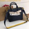 Replica Burberry The Small Leather Belt Bag 40767311 Black Yellow