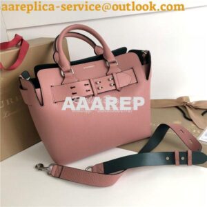 Replica Burberry The Small Leather Belt Bag 40767311 dusty rose