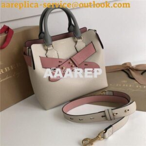 Replica Burberry The Small Leather Belt Bag 40767311 limestone 2