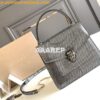 Replica Bvlgari Serpenti Reverse Small Shoulder Bag 292612 Black 2