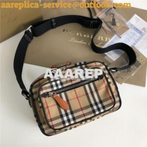 Replica Burberry Vintage Check Crossbody bag 2