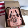 Replica Burberry The Medium Rucksack in mauve pink Puffer Nylon and Le 2