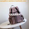 Replica Burberry The Medium Rucksack in Monogram Print Nylon Brush 2