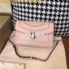 Replica Bvlgari Serpenti Forever Flap Cover Bag 19s Crystal Rose 28495 2