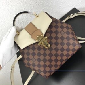 Replica Louis Vuitton Clapton Backpack Damier Ebene N42259 BLV014 2