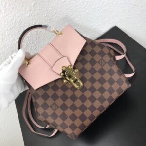 Replica Louis Vuitton Clapton Backpack Damier Ebene N42262 BLV003 2