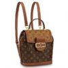 Replica Louis Vuitton Dauphine Backpack PM Monogram Reverse M45142 BLV009