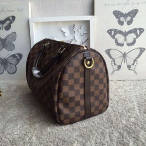 Replica Louis Vuitton Speedy Bandouli??re 30 Damier Ebene N41367 BLV110 2