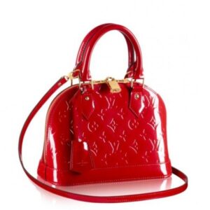 Replica Louis Vuitton Alma BB Bag Monogram Vernis M90174 BLV614