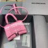 Replica Balenciaga 664676 Hourglass Mini Top Handle Crocodile Bag Green