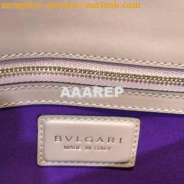 Replica Bvlgari Serpenti Forever Flap Cover Bag 284954 Rose Poudre 9