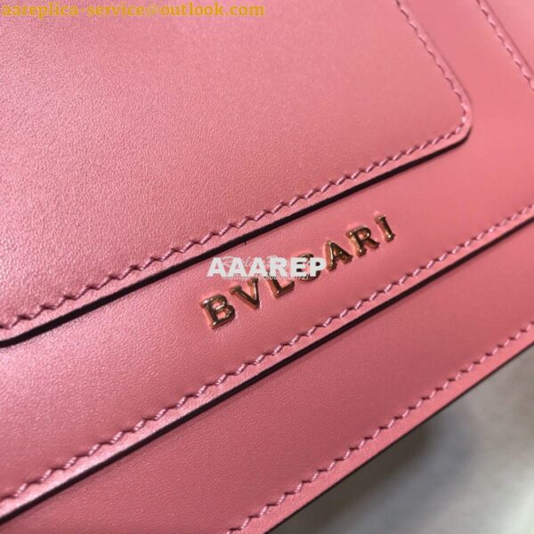 Replica Bvlgari Serpenti Forever Flap Cover Bag 34559 Pink 8