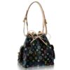 Replica Louis Vuitton Petit Noe Bag Monogram Multicolore M42229 BLV589