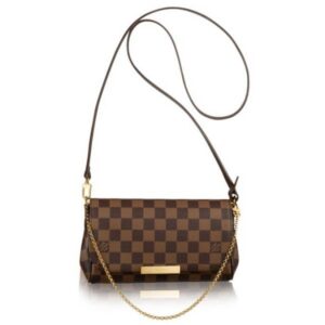 Replica Louis Vuitton Favorite PM Bag Damier Ebene N41276 BLV115 2