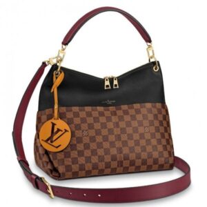 Replica Louis Vuitton Maida Hobo Bag Damier Ebene N40369 BLV090