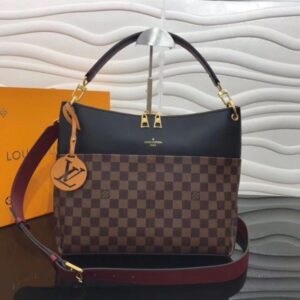 Replica Louis Vuitton Maida Hobo Bag Damier Ebene N40369 BLV090 2