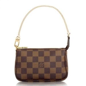 Replica Louis Vuitton Mini Pochette Accessoires Damier Ebene N58009 BLV124