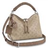 Replica Louis Vuitton Beaubourg Hobo MM Mahina Leather M56073 BLV233