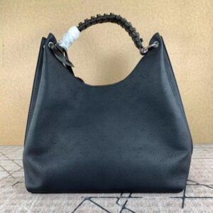 Replica Louis Vuitton Carmel Hobo Bag Mahina Leather M52950 BLV256 2