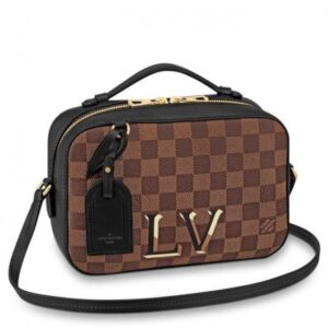 Replica Louis Vuitton Santa Monica Bag Damier Ebene N40189 BLV075