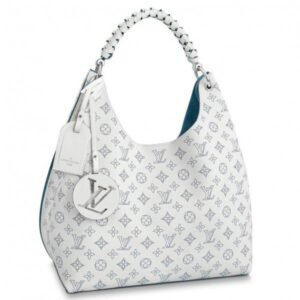 Replica Louis Vuitton Carmel Hobo Bag Mahina Leather M56203 BLV235