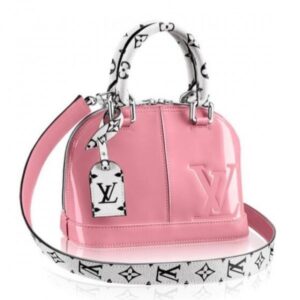 Replica Louis Vuitton Alma BB Bag Patent Leather M54704 BLV666