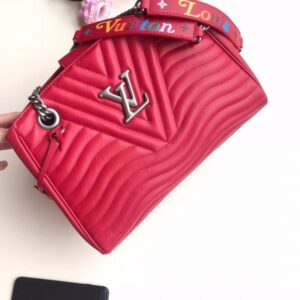 Replica Louis Vuitton Red New Wave Chain Tote M51497 BLV647 2