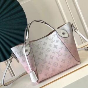 Replica Louis Vuitton Hina PM Bag Gradient Pink Mahina Leather M57858 BLV246 2