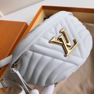 Replica Louis Vuitton White New Wave Bum Bag M53861 BLV638 2