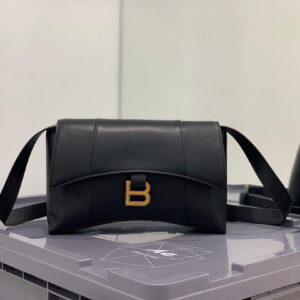 Replica Balenciaga 671355 Women's Downtown XS Shoulder Bag Black