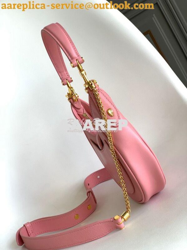 Replica Bvlgari Serpenti Ellipse Shoulder Bag 291636 Quartz Pink 4